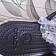 Винтаж: Кроксы на каблуке Чёрный разм W 11 наш 40 Crocs. Обувь винтажная. Сокровищница Helen Vintage. Ярмарка Мастеров.  Фото №11