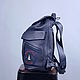 Mens leatter backpack Aviator "Air Racer". Men\\\'s backpack. CRAZY RHYTHM bags (TP handmade). My Livemaster. Фото №4