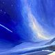 Картина маслом «Лунная река. Падающие звезды»,90-70 см. Картины. Жанна Щепетова. Ярмарка Мастеров.  Фото №5