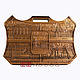 Backgammon carved large 'St. Petersburg'. Backgammon and checkers. 64-hobby (64-hobby). Online shopping on My Livemaster.  Фото №2