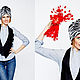 Velvet turban-transformer  hat hijab different colors. Caps. TURBAN SVS. Online shopping on My Livemaster.  Фото №2