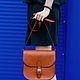 Women's leather Saddle bag. Classic Bag. Ratatosk Leather Accessories. Online shopping on My Livemaster.  Фото №2