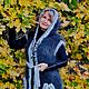 Вязанный кардиган с капюшоном без рукавов " Женская  Aura ". Кардиганы. Наталья  Пуховая Мастерская (puhovyiy-master). Ярмарка Мастеров.  Фото №11