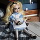 Кукла ООАК Monster High Алиса в Стране чудес. Кукла Кастом. Юлия Кас (miriam-dollhouse). Интернет-магазин Ярмарка Мастеров.  Фото №2