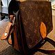 Винтаж: Сумка-карамель Louis Vuitton Crossbody Cartouchiere PM, Сумки винтажные, Калининград,  Фото №1
