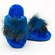 Women's Slippers made of Australian sheepskin fur. Slippers. kupimeh. Online shopping on My Livemaster.  Фото №2