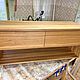 Тумба для ванной из массива дуба. Мебель для ванной. Мастерская Wooden Lion/Мебель для ванной/89995455929. Интернет-магазин Ярмарка Мастеров.  Фото №2