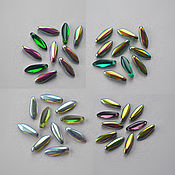 Материалы для творчества handmade. Livemaster - original item bead 16h5 mm. Daggers Petals. Czech Republic.. Handmade.