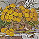 Kits for embroidery with beads: DANDELIONS IN A BASKET, Embroidery kits, Ufa,  Фото №1