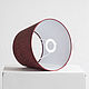 Lampshade linen 'Raspberry melange' Ø25. Lampshades. Hill & Mill. Online shopping on My Livemaster.  Фото №2