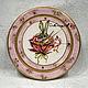 Настенные часы  Чай из роз, Часы классические, Москва,  Фото №1