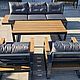 Диван, кресло, стол. Наборы садовой мебели. Terrasse. Интернет-магазин Ярмарка Мастеров.  Фото №2