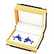 Lapis Lazuli Dolphin CUFFLINKS. Cufflinks handmade. Cuff Links. ARIEL - MOSAIC. My Livemaster. Фото №6