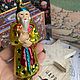 Винтаж: Звездочет с петушком елочная игрушка СССР. Игрушки винтажные. Елочные игрушки из СССР. Интернет-магазин Ярмарка Мастеров.  Фото №2