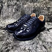 Обувь ручной работы handmade. Livemaster - original item Sneakers made of genuine crocodile leather, 100% handmade!. Handmade.