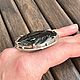 Кольцо крупное с камнем Пирит с Магнетитом в серебре 925. Кольца. Jeweller -Danil. Ярмарка Мастеров.  Фото №8