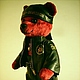 Order bear Biker. ZOYA KHOLINA. Livemaster. . Stuffed Toys Фото №3