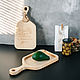 A set of two boards, one with an engraving, the other with a selection. RDN36, Cutting Boards, Novokuznetsk,  Фото №1