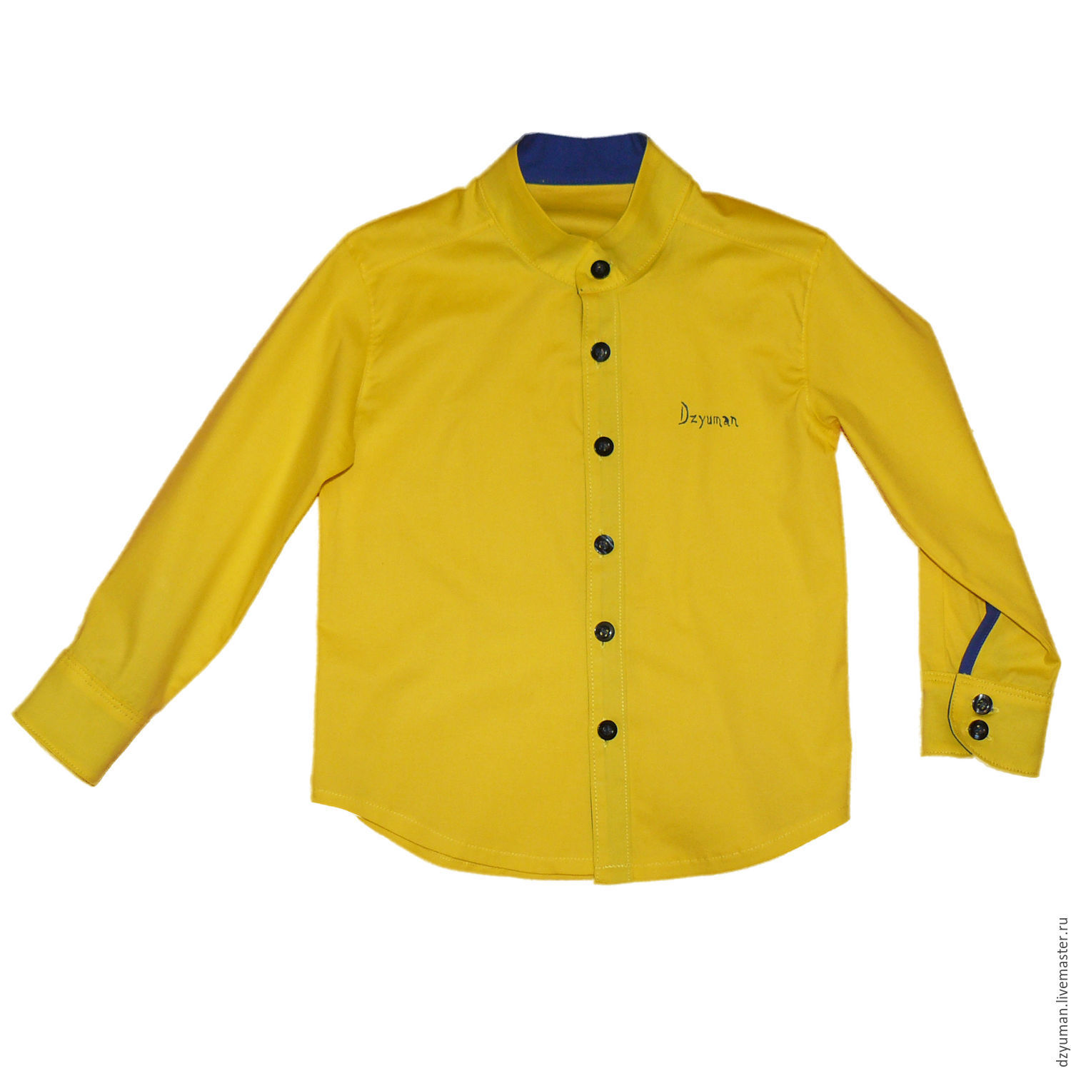 Желтые рубашки для мальчиков