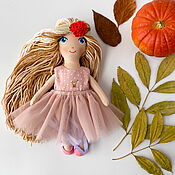 Текстильная игровая кукла "Фея" для девочки
