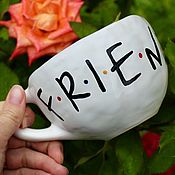 Посуда handmade. Livemaster - original item Mug TV series Friends Friends cup for friends gift to a friend. Handmade.