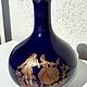 Vintage: Cobalt vase 'Cavalier with a lady', Japan (4688). Vintage vases. antikvar72 (antikvar72). Online shopping on My Livemaster.  Фото №2