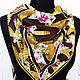 Women silk scarves  ' Spring'. Shawls1. Platkoffcom. My Livemaster. Фото №4