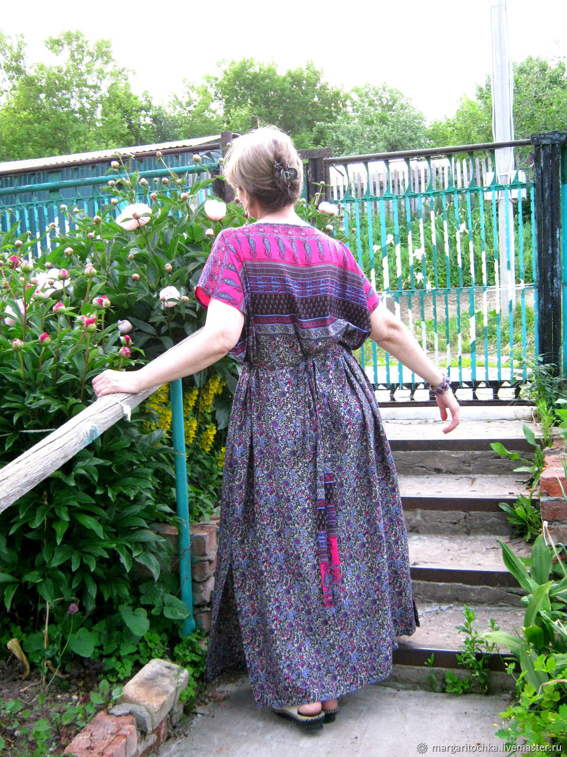 Платье барышня крестьянка летнее