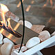 Order Bio fireplace outdoor Lounge 'White'. Woodkamin - wood fireplaces. Livemaster. . Fireplaces Фото №3