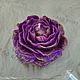 Order A large candle is a peony flower. Happiness Gift Shop (kudreshova). Livemaster. . Candles Фото №3