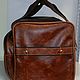 Bag leather travel 187. Travel bag. Sergei. My Livemaster. Фото №6