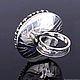 Аквамарин. Кольца. avangard.silver. Интернет-магазин Ярмарка Мастеров.  Фото №2