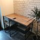 Стол письменный из дерева. Столы. WOOD LOFT (woodloftmsk). Ярмарка Мастеров.  Фото №6