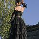 Платье "Princess of Darkness". Платья. Wild Plaid авторская одежда. Ярмарка Мастеров.  Фото №4