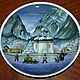 Collectible, Christmas plates Royal Tettau, Herm. Vintage interior. Mir Stariny. Online shopping on My Livemaster.  Фото №2