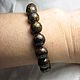 Bracelet with bronzite 'Gold of the earth'. Bead bracelet. Beautiful gifts for the good people (Alura-lights). My Livemaster. Фото №4