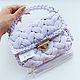 Bag knitted 'Marshmallow'. Crossbody bag. Alisha_Love. Online shopping on My Livemaster.  Фото №2