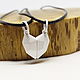 A White Heart pendant made of two halves, Pendants, Gatchina,  Фото №1