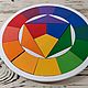 Itten color circle (wooden puzzle). Puzzle. Trees may - creative workshop. My Livemaster. Фото №4