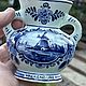 Винтаж:  Delft Голландия. Вазы винтажные. Антиквариат & Винтаж. Ярмарка Мастеров.  Фото №4