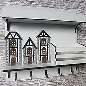 Для дома и интерьера handmade. Livemaster - original item Key holders wall: The housekeeper 
