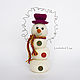 Order Snowman amigurumi pattern. Crochet Christmas Snowman easy to do. InspiredCrochetToys. Livemaster. . Knitting patterns Фото №3