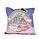 Order Decorative pillowcase for children's room with pocket. Dolls Elena Mukhina. Livemaster. . Pillow Фото №3