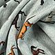 Ткань трикотаж футер (принт) 100% хлопок , 50 см * 158 см, Италия. Ткани. Toscana-tessuti. Ярмарка Мастеров.  Фото №4