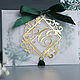'Gold & Emerald' wedding invitations. Invitations. Evrica (Evrica). Online shopping on My Livemaster.  Фото №2