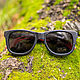 "Alpha L Black" от Timbersun, деревянные солнцезащитные очки, Очки, Москва,  Фото №1