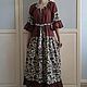 Provence Chocolate dress option 2. Dresses. Kupava - ethno/boho. My Livemaster. Фото №4