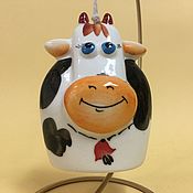 Сувениры и подарки handmade. Livemaster - original item Juliet the Cow: Bell. Handmade.