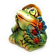 Order Ceramic figurine 'Frog in a hat'. aboka. Livemaster. . Figurine Фото №3