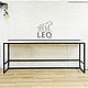 Барный стол лофт из ясеня LF-965. Столы. Leo-loft. Интернет-магазин Ярмарка Мастеров.  Фото №2